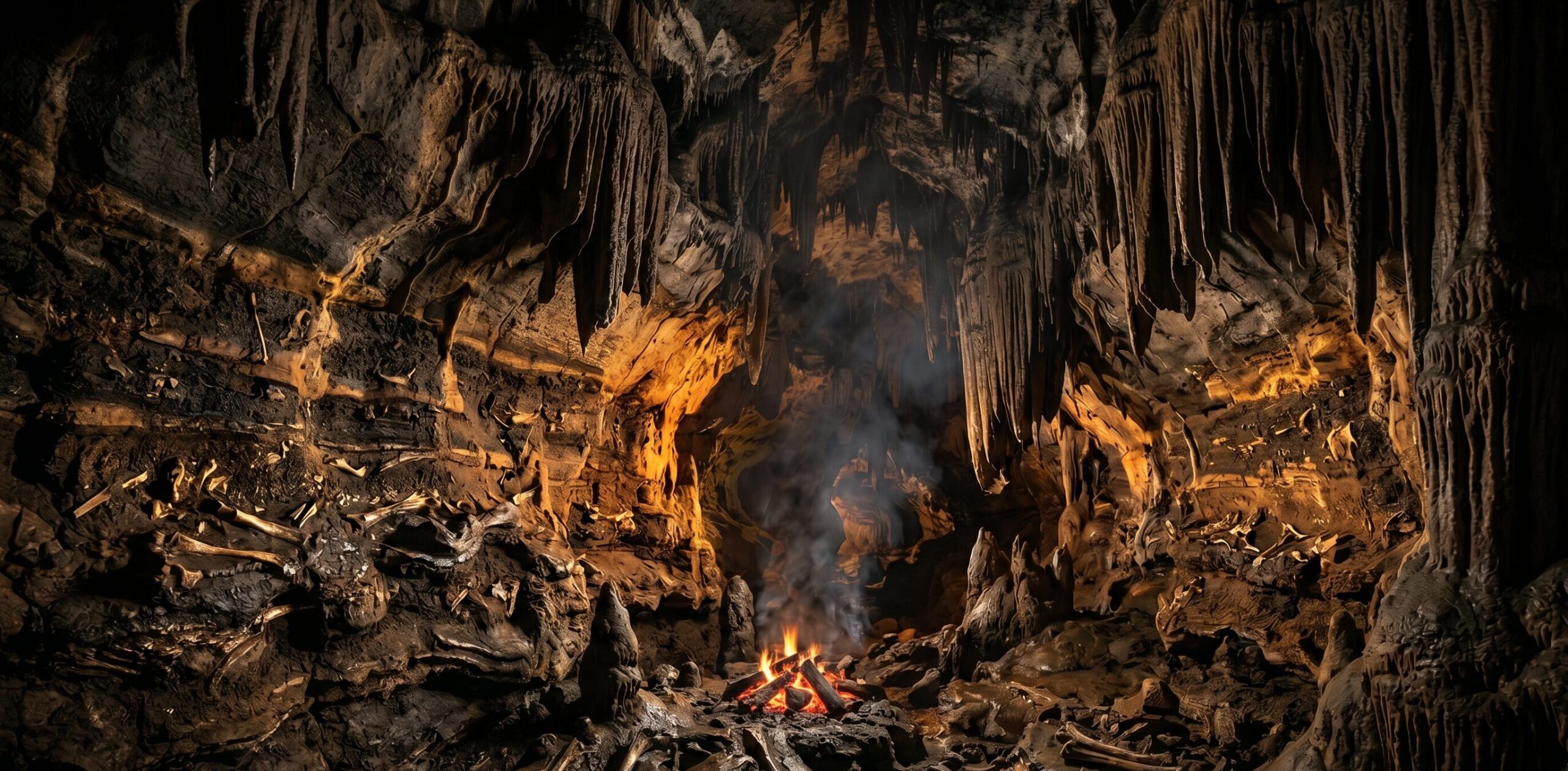 南アフリカ・スワルクランス洞窟——約100万年前に人類が火を使っていた証拠が見つかった石灰岩洞窟のイメージ