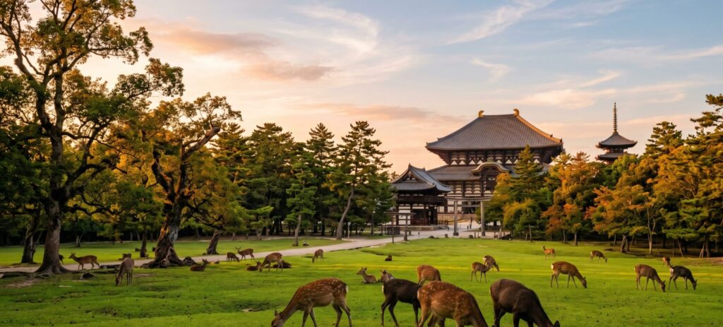 なぜ奈良公園に鹿がいるの？神の使いから世界遺産まで1400年の理由 - 世界遺産Lab
