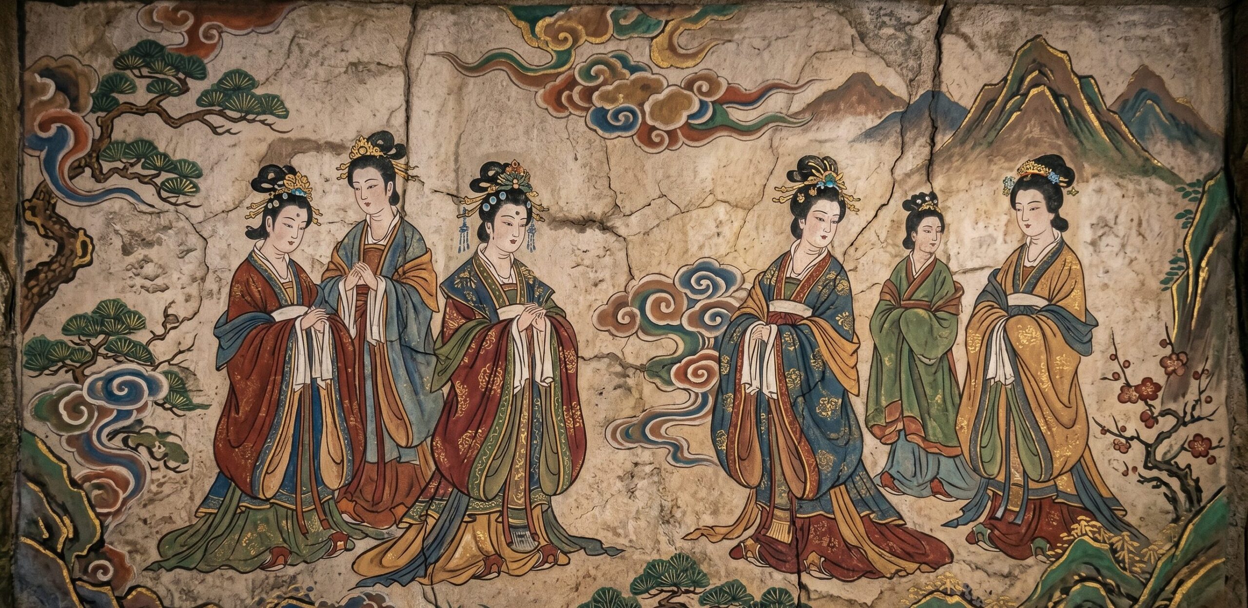 高松塚古墳 壁画館 女子群像 奈良県明日香村 飛鳥・藤原の宮都